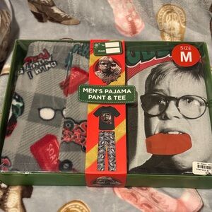Men's Christmas Story Pajama Pant & Tee Set